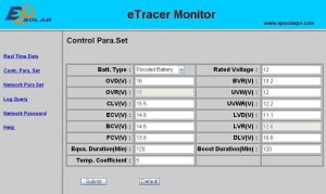 EP Solar eTracer 30A MPPT Controller